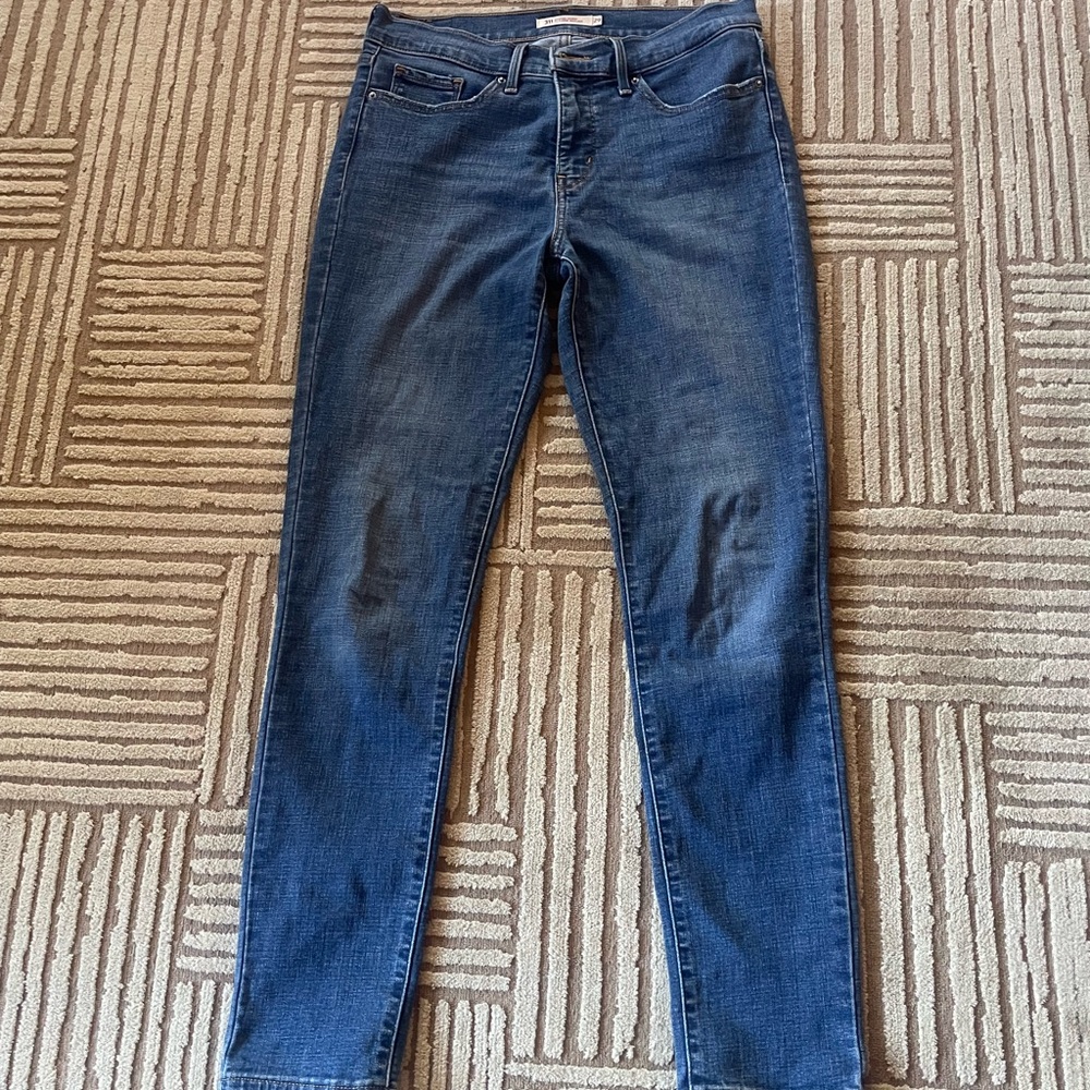 Levi's Women's Skinny Jeans - Dark Blue